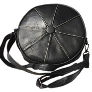 Rounded Black Bag